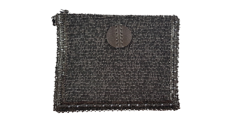 BOLSO GUNMETAL SHA