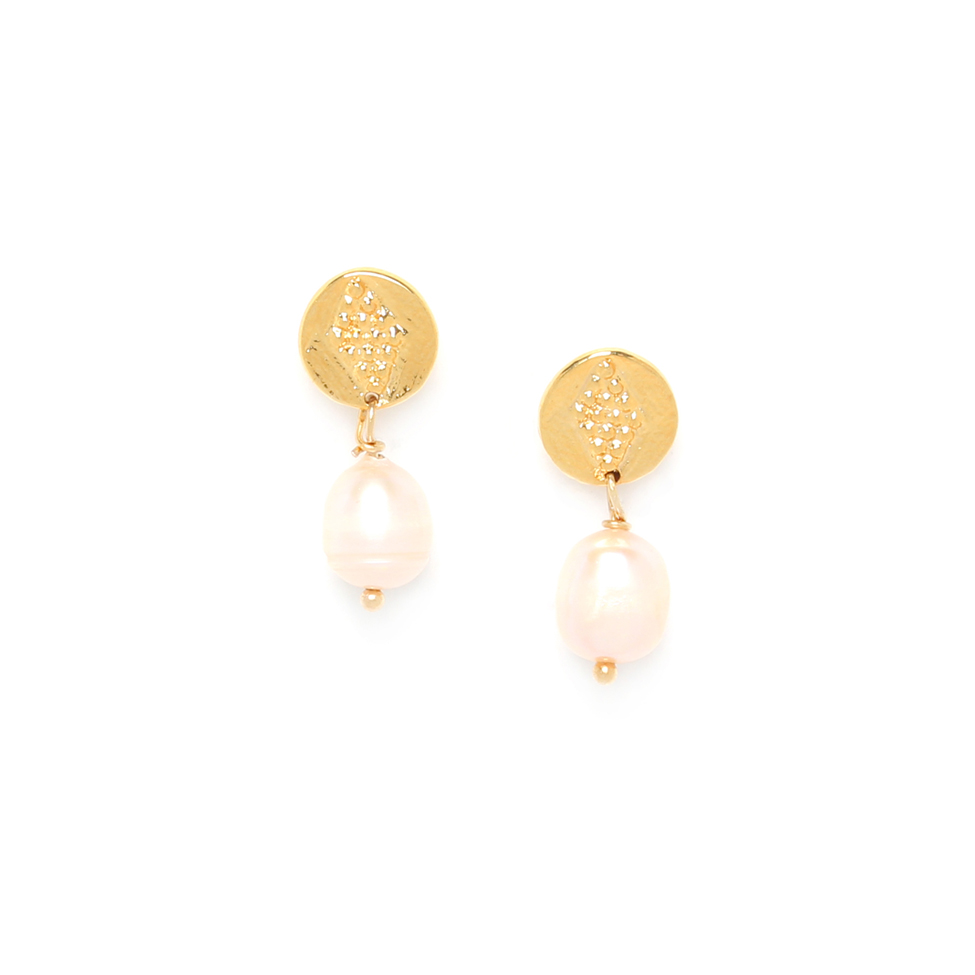 CAMILY 1 PEARL EARRINGS FH.