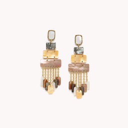 [12-78719] NATURE BIJOUX VENDOME XL EARRINGS