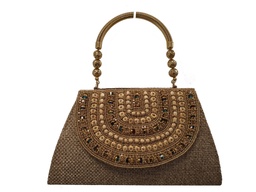 [6209700] BOLSO SITARA ASA ANTIQUE GOLD